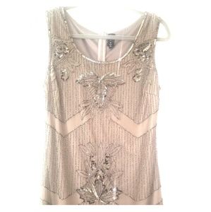 Hand Beaded cocktail dress